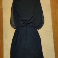 Официална дамска рокля в тъмносин цвят с пайети и камъни LACE & BEADS размер XS цена 80 лв.+ подарък, снимка 5 - Рокли - 42684753