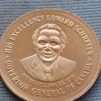 Монета 1 долар Червена река Канада губернатор Едуард Щтрайер 30403, снимка 5 - Нумизматика и бонистика - 42725759