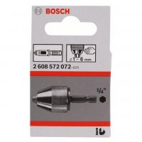 Патронник Bosch за винтоверт бързозатягащ метален, 1-6 мм, 1/4", снимка 3 - Други инструменти - 33876656