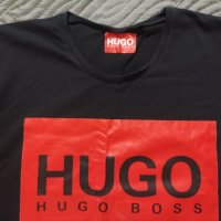 Hugo Boss тениска 2 - 3 XL elastic's  голям размер , снимка 1 - Тениски - 41622400
