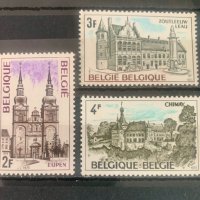 1717. Белгия 1973 = “ Архитектура. Градове и туризъм.”, **, MNH , снимка 1 - Филателия - 41822215