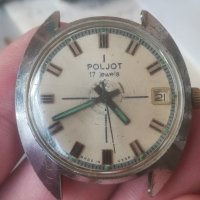 Часовник POLJOT. Made in USSR. Vintage watch. Механичен. Мъжки. ПОЛЕТ. СССР , снимка 7 - Мъжки - 44196697