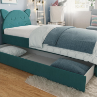 Комплект за детска стая - Единично легло+ матрак ,разтегателен диван, снимка 1 - Мебели за детската стая - 44728756