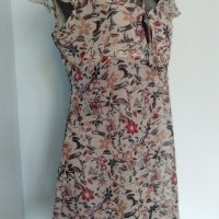 Копринена ефирна рокля "Vero moda" / голям размер , снимка 1 - Рокли - 41345865