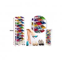 SHOE RACK Олекотен подвижен стелаж за 30 чифта обувки , снимка 1 - Етажерки - 34639913