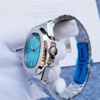 Мъжки часовник Patek Philippe Nautilus Tiffany & Co. Edition с автоматичен механизъм, снимка 5 - Мъжки - 39664959