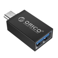 Orico преходник Adapter OTG - USB Micro B to USB3.0 AF - CBT-UM01-BK - 24 месеца гаранция, снимка 3 - USB кабели - 41288983