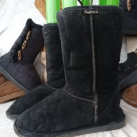 UGG® аналог,BEARPAW® original USA boots,38 - 39 Непромокаеми,100% велурени ботуши, UGG® аналог+ВЪЛНА, снимка 11 - Дамски ботуши - 39304407