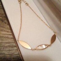 "Алтънбаш" златни гривна и обеци с естествени перли и седеф , снимка 13 - Обеци - 35187168