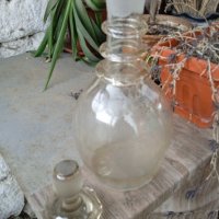 Старо кристално шише за розово масло,Автентично, снимка 4 - Антикварни и старинни предмети - 35882755