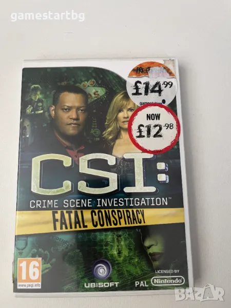 CSI: Fatal Conspiracy за Wii , снимка 1