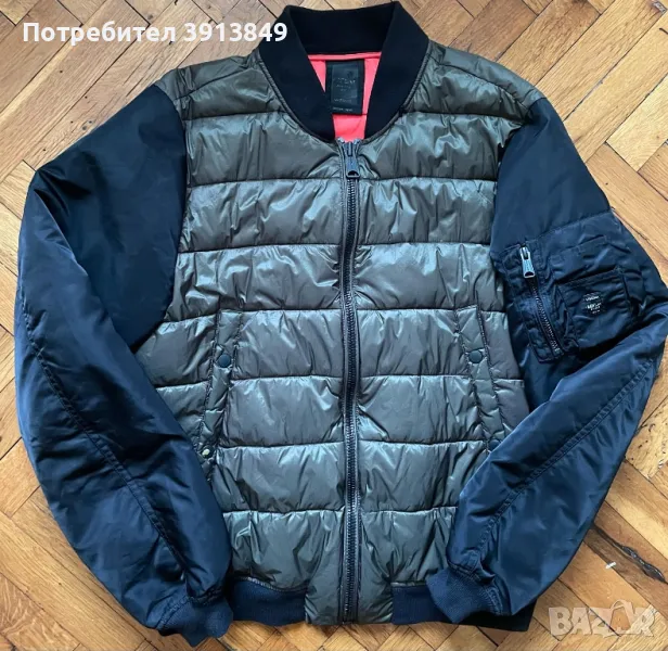 Оригинално мъжко яке бомбър на REPLAY, снимка 1