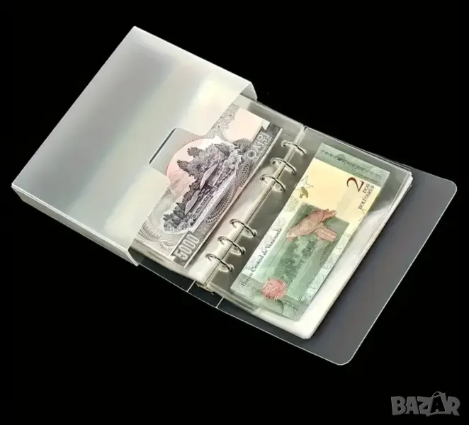 Джобен албум за 100 броя банкноти, снимка 1