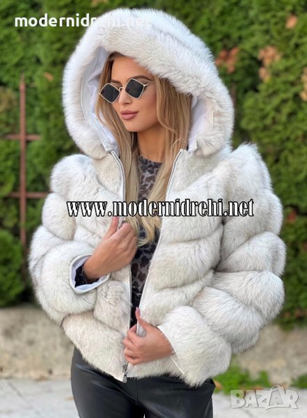 Дамско луксозно палто лисица код 168, снимка 1
