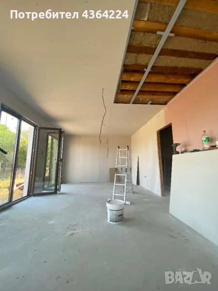 Строително монтажни работи с гипскартон стени и тавани,полагане на ламинат, снимка 1