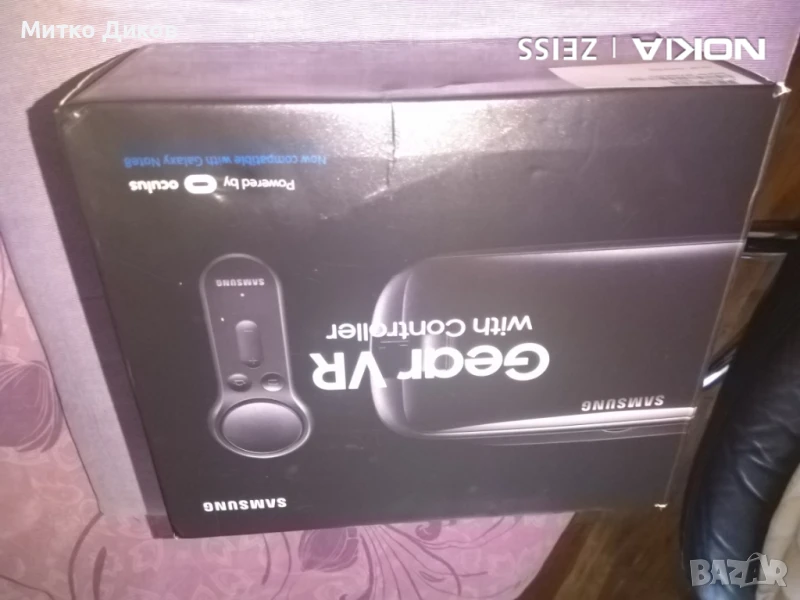 Samsung Gear VR with Controller очила за вирт. реалност и контролер за Samsung Galaxy смартфон нови, снимка 1