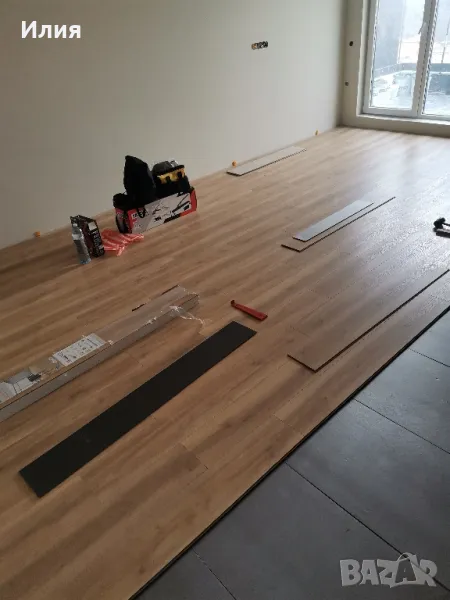 Монтаж на ламиниран паркет , снимка 1