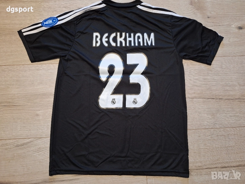 Футболна фланелка на РЕАЛ М#Дейвид Бекъм#23#ретро модел!, снимка 1