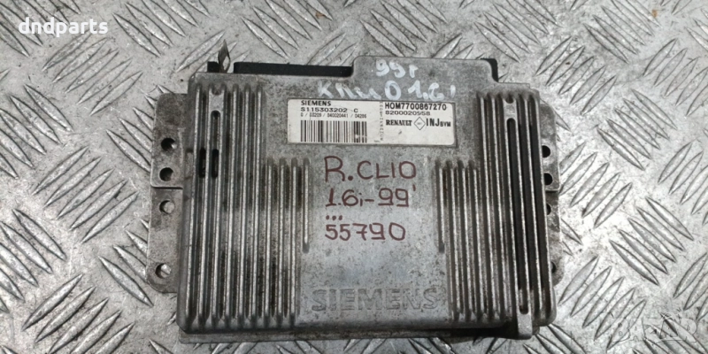 Компютър Renault Clio 1.6i 1999г. S115303202C 7700867270 , снимка 1