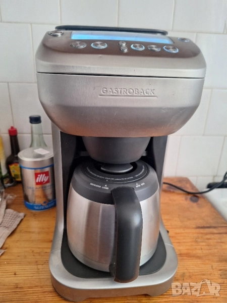 кафеавтомат Gastroback шварц с вградена мелачка, снимка 1