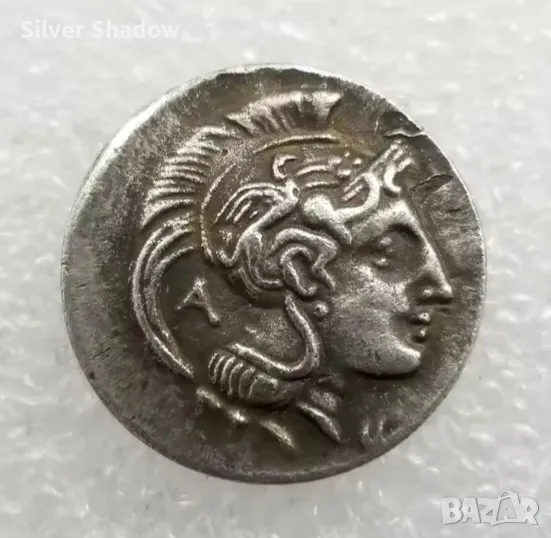 Монета Тетрадрахма от гр. Елея ( Ἐλέα ), 350 - 281 г. пр. Хр. - РЕПЛИКА , снимка 1