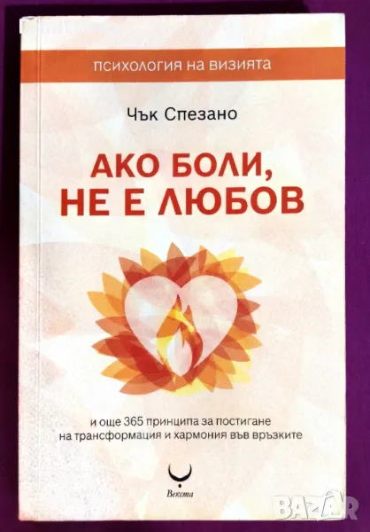 Чък Спезано - Ако боли, не е любов (Психология на визията), снимка 1
