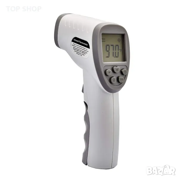 Безконтактен инфрачервен термометър SK-T008 - И за тяло, и за предмет, снимка 1