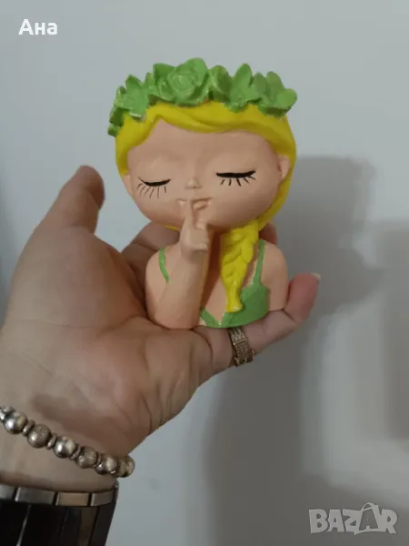 Ръчно рисувани кашпи , снимка 1