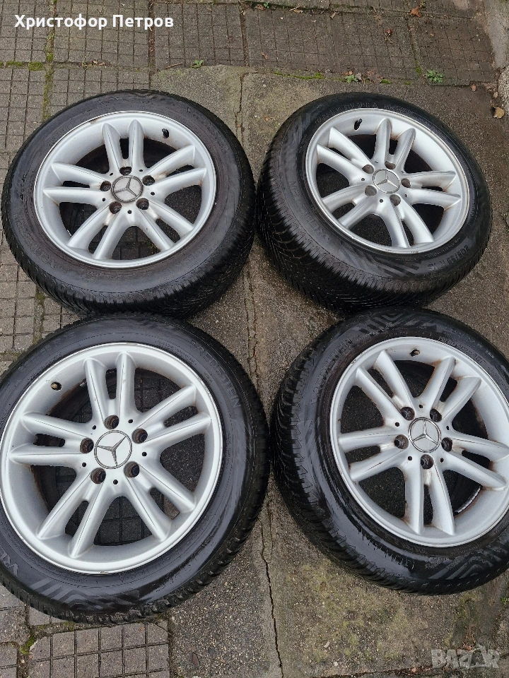 джанти 16-ки 5х112 със зимни , снимка 1