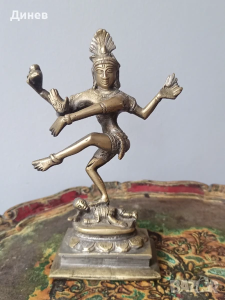 Месингова статуетка Шива Южна азия, снимка 1