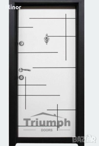 Входна блиндирана врата , снимка 1