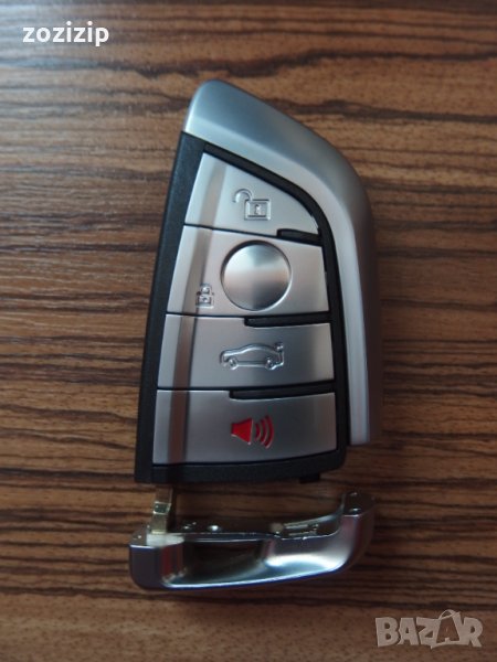 Кутийка дистанционно смарт ключ за БМВ / BMW X5 с 4 бутона, снимка 1