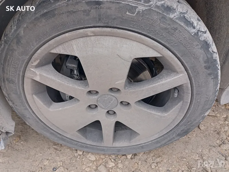 Saab 9-5 джанти с гуми 17**, снимка 1