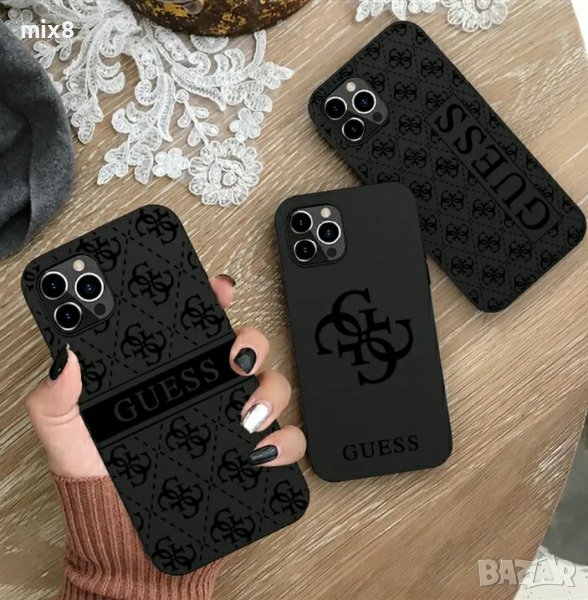 Силиконов гръб протектор за IPhone 12 PRO Guess, снимка 1