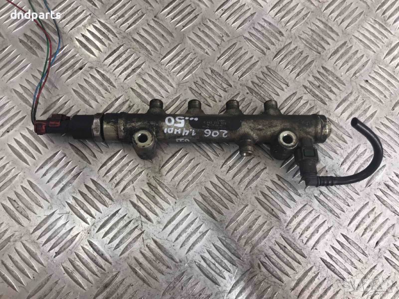 Горивна рейка Peugeot 206,1.4HDI,2004г., снимка 1