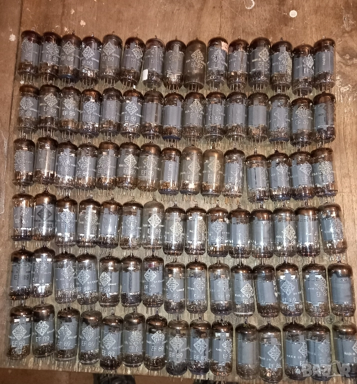 Радио лампи EF89 Telefunken, снимка 1