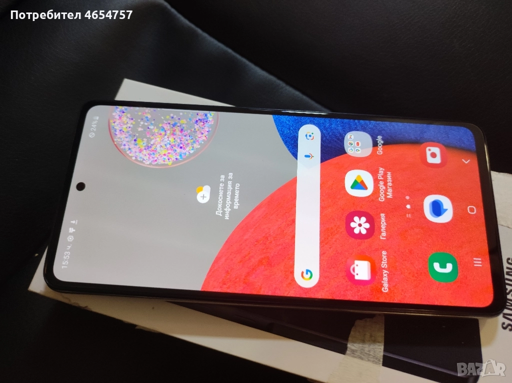 Samsung A52 128гб,Гаранция, снимка 1