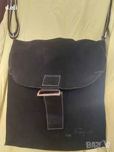 FERRAGAMO Original и Genuine Leather 🇮🇹 100% Кожа Страхотни чанти, снимка 1