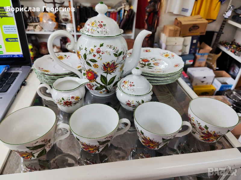 Немски порцелан Сервиз за чай  Seltmann Weiden- Barock, снимка 1