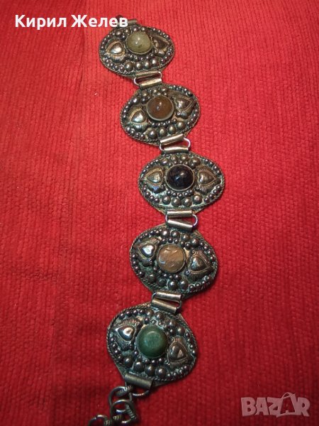 ОСМАНСКА ВЪЗРОЖДЕНСКА САЧАНЕНА ГРИВНА с ЕСТЕСТВЕН НЕФРИТ 2206, снимка 1