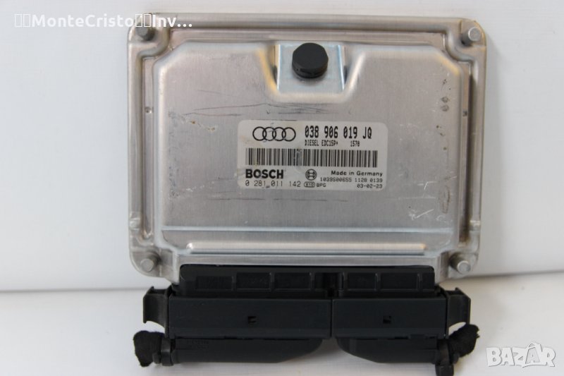 Моторен компютър Audi A4 B6 (2000-2004г.) 038906019JQ / 038 906 019 JQ / 0281011142 / 0 281 011 142, снимка 1