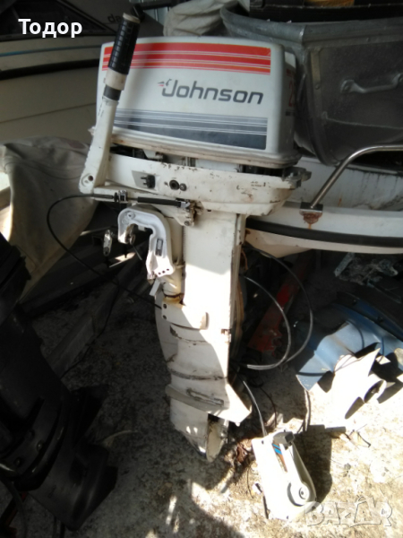 Продавам извънбордов д-л Johnson 25HP, в добро състояние, внос от Италия, снимка 1
