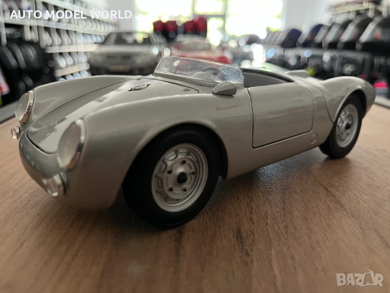 Метална колекционерска колички MAISTO PORSCHE SPYDER мащаб 1:18, снимка 1
