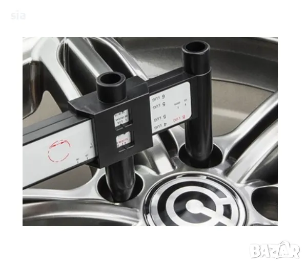 Уред за измерване разстояние между болтовете на джантата, снимка 1