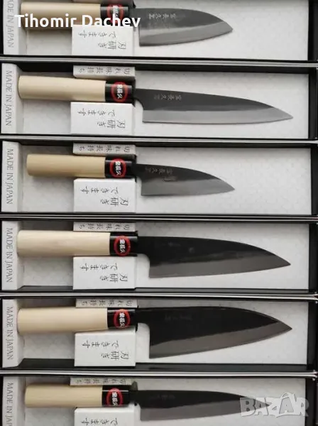 Японски кухненски ножове ASAKA - ръчна изработка, снимка 1