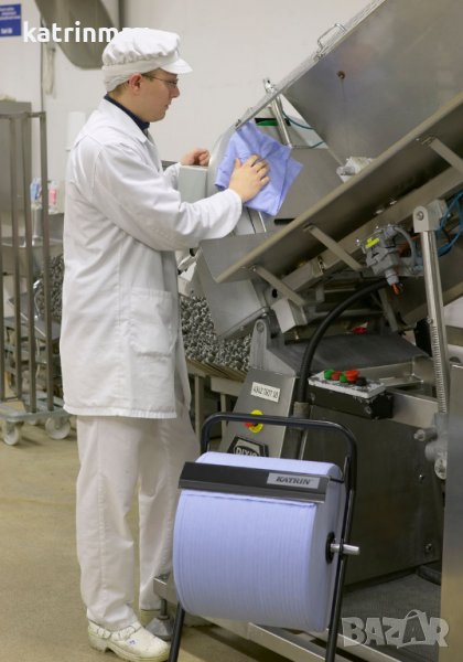  Промишлена  и домакинска хартия на големи ролки за сервизи, производства и кухни и стойки и държачи, снимка 1