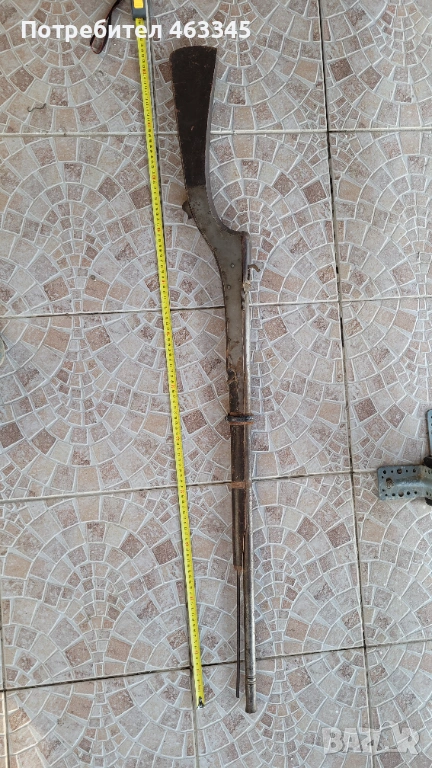 Пушка, кремъклийка, шишане, бойлия, фитилна пушка, снимка 1