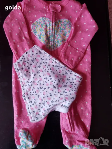 Боди за новородено с подарък лигавник, снимка 1