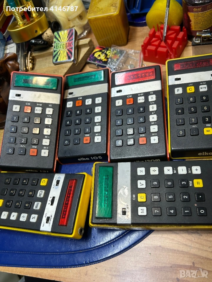 Старинни калкулатори elka(елка), снимка 1