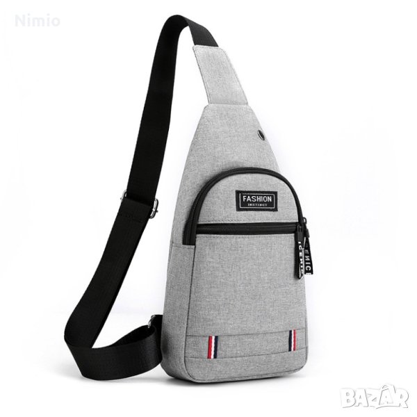 Мъжка спортно-елегантна раница с коригираща презрамка, снимка 1